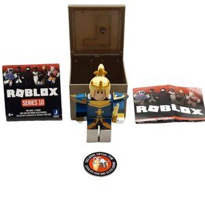 Roblox Series 10 Kingdom Simulator Cavalier Brown Box Figure With Code New